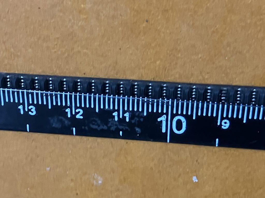 タイミングベルトのピッチ幅3mmの写真